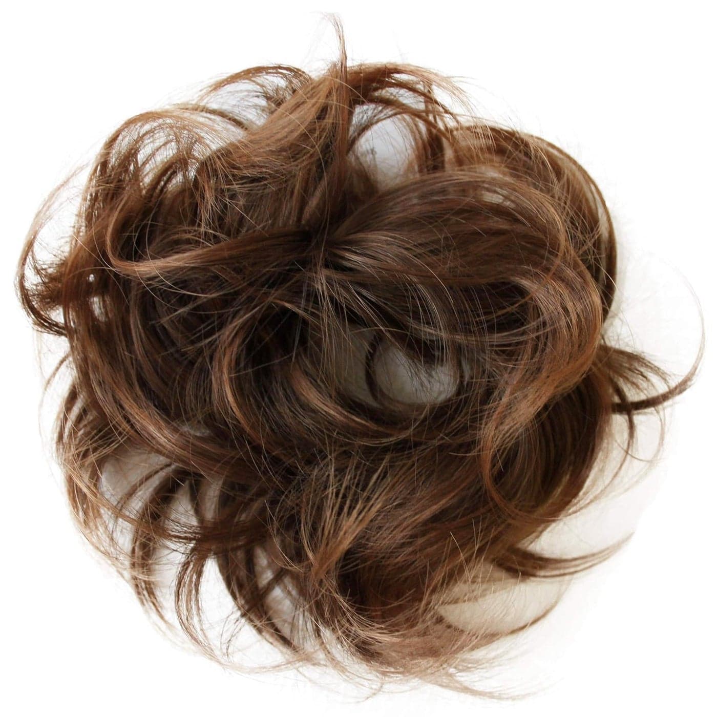 CAISHA Small Scrunchy Updo Hairpiece Ponytail Extensions Hair Tie Brown Mix G15C
