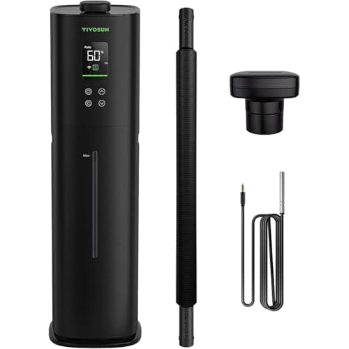 VIVOSUN AeroStream H09 Intelligent Wi-Fi Humidifier, 2.38 Gal / 9 L Humidifier with Temp & Humidity Probe, Smart Remote Control, Designed for Growers