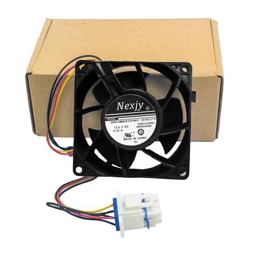 2025 Upgraded OEM WR60X26866 Refrigerator Evaporator Fan Motor, Compatible with GE Refrigrator, Replace V80E14MS2A3-57A611 WR60X10341, WR60X26030, WR60X10356, WR60X10357, Ap6278228-10 Years Warranty