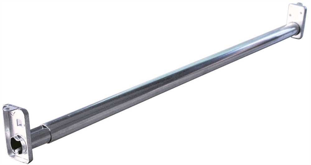 Knape Vogt ClosetPro PB00223048 Adjustable Closet Rod 30Inch to 40Inch