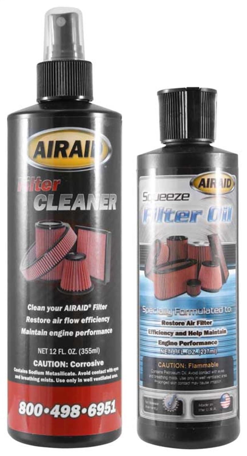 Airaid Filter Clean and Renew Kit Cleaning solution and Red Oil AIR790550