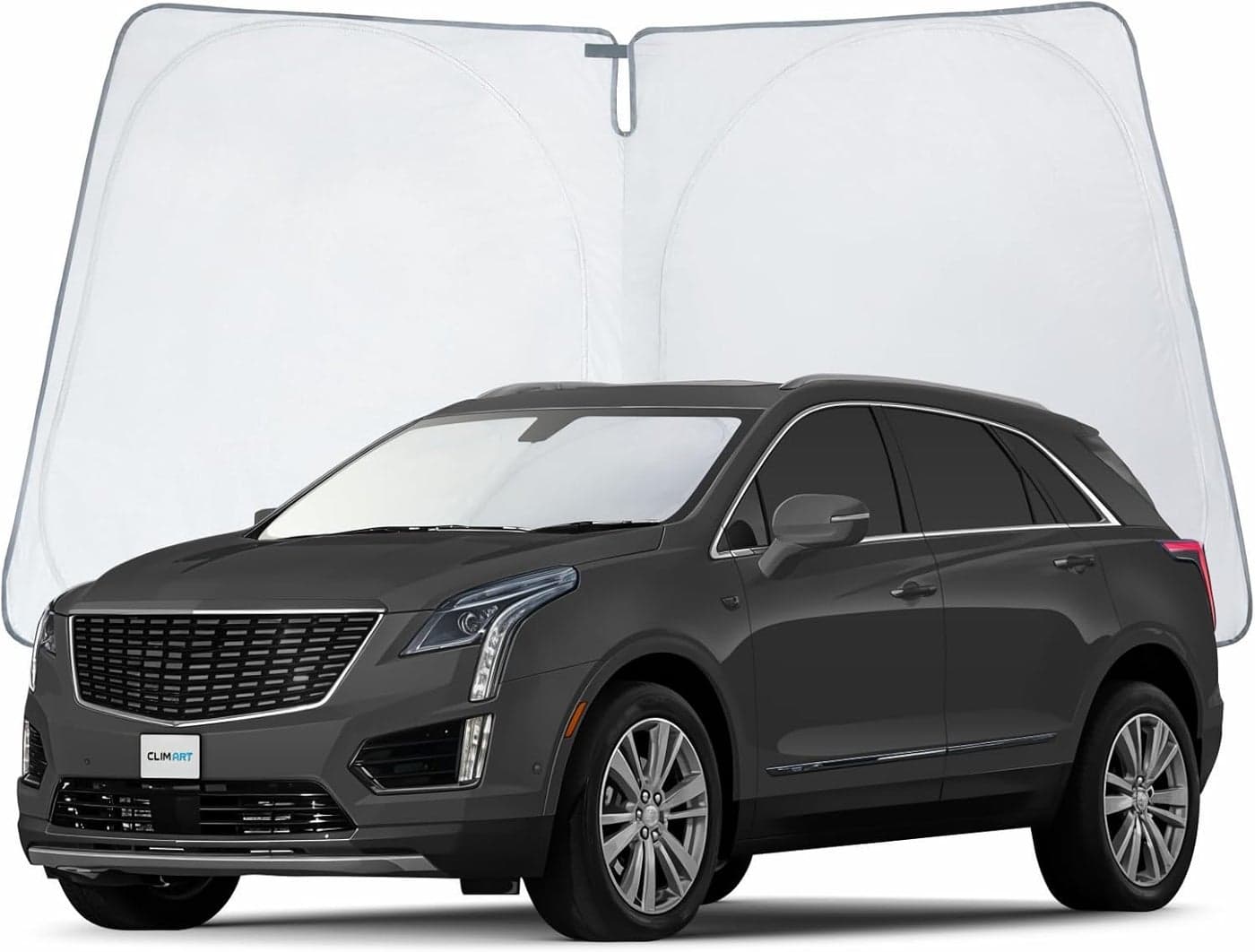 CLIM ART Windshield Sun Shade for Cadillac XT5 2017-2024 - Custom-Fit Foldable Car Sunshade
