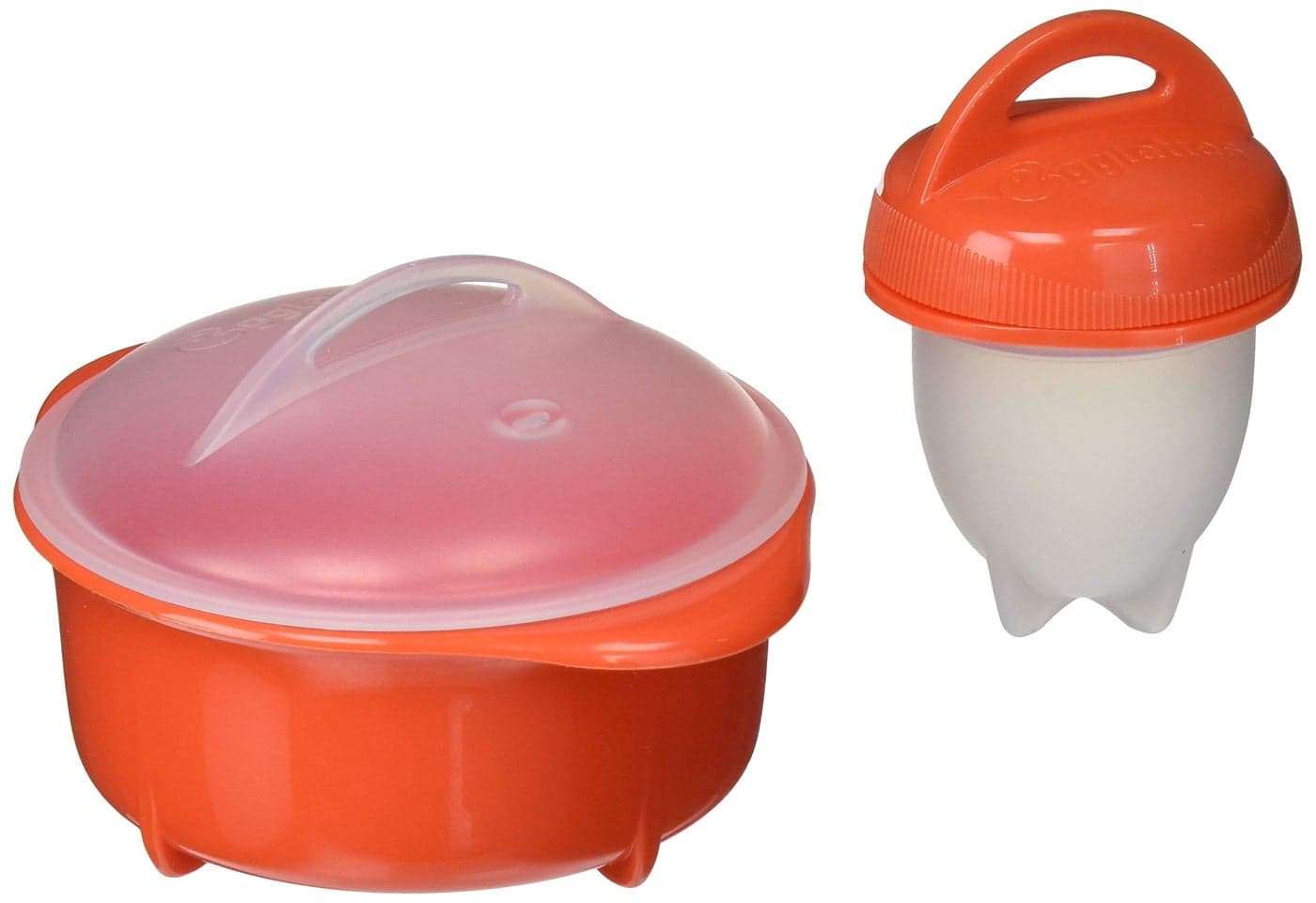 As Seen on TV Egglettes Hard Boiled Silicone Egg Cooker Make Without Shell- Set of 6