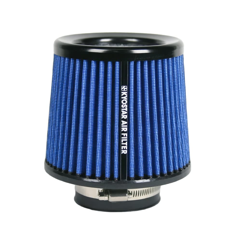 Kyostar 3 Inch 76mm Air Intake Cone Filter Replacement Quality Dry Air Filter Blue