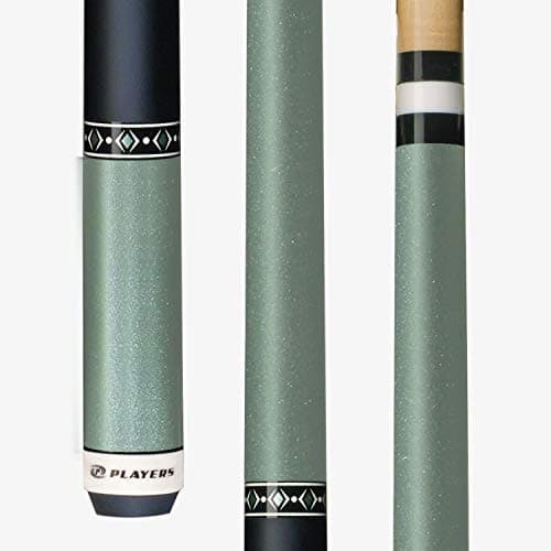 Players C604 Metallic Mint Green Matte Wrap PoolBilliards Cue Stick