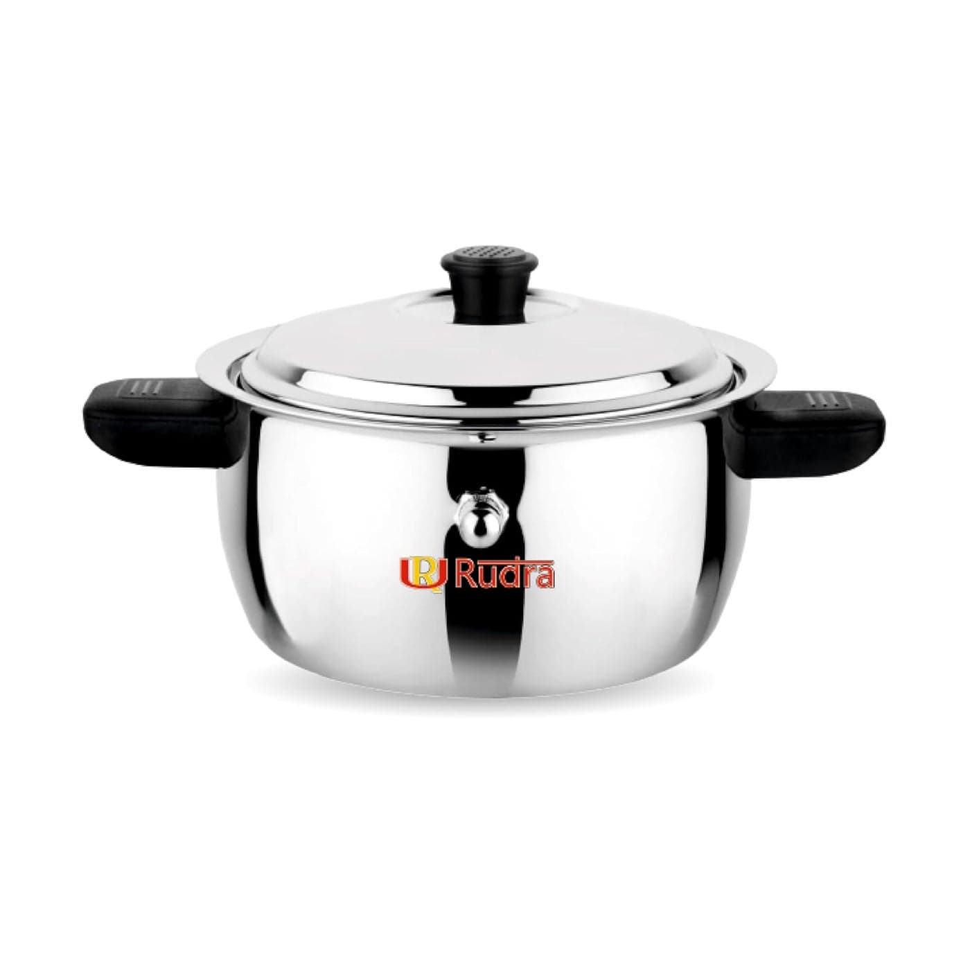 Rudra Stainless Steel Ideal Milk BoilerCooker 7L SS 202 Grade SpillProof Design Gas Induction Stove Compatible Durable Hygienic Cookware for Boiling Milk Water Tea More