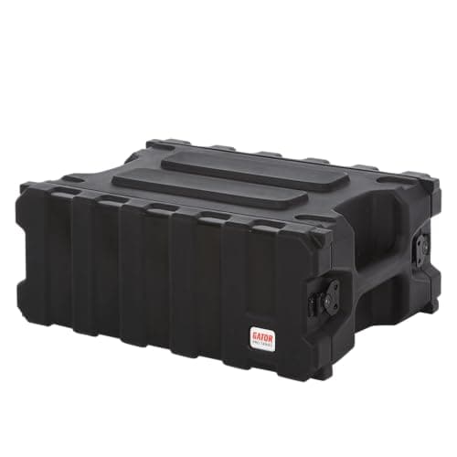 Gator Cases Pro Series 4U Rack Case with Shallow 13" Depth, Roto Molded Made in USA (G-PRO-4U-13)
