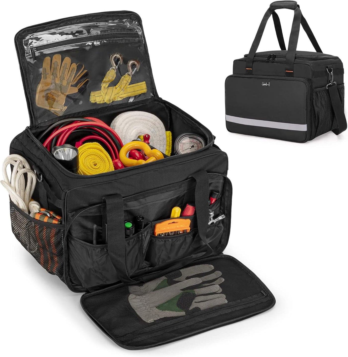 samdew Large Recovery Gear Bag for Offroad Equipment and Tire Repair Tools