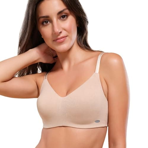 Enamor A027 Full Coverage Cotton Bra - Non-Padded • Wirefree PALESKIN