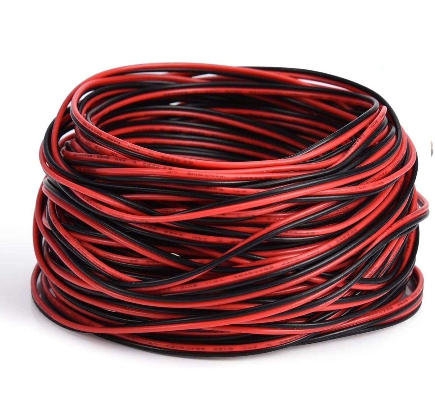 protium Charging Adapter Copper Extension Cable, 22AWG Wire Cord for LED Strips Single Color 3528 5050 or DC Line connection for Controller (10 Meter)