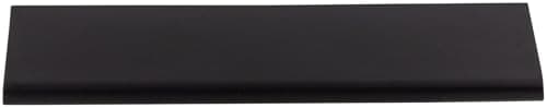 Top Knobs TK503BLK Mercer Collection 6" Europa Tab Pull, Flat Black