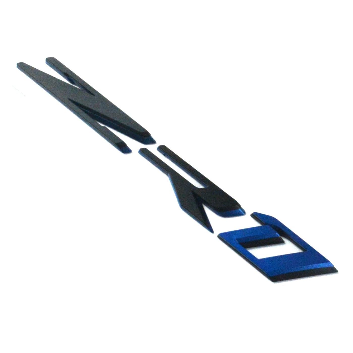 1Pc ZR1 Emblem 3D Badge Nameplaate Hood Rear Bumper Replacement for C7 Trunk Supercharged Black Blue