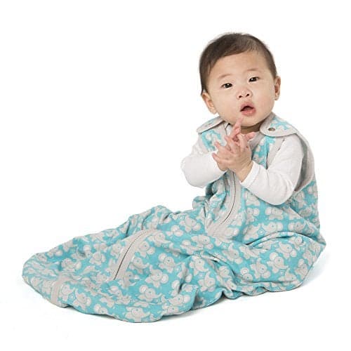 baby deedee Sleep Nest Lite, Sleeping Bag Sack - Mocha Heather, M (6-18 Months)