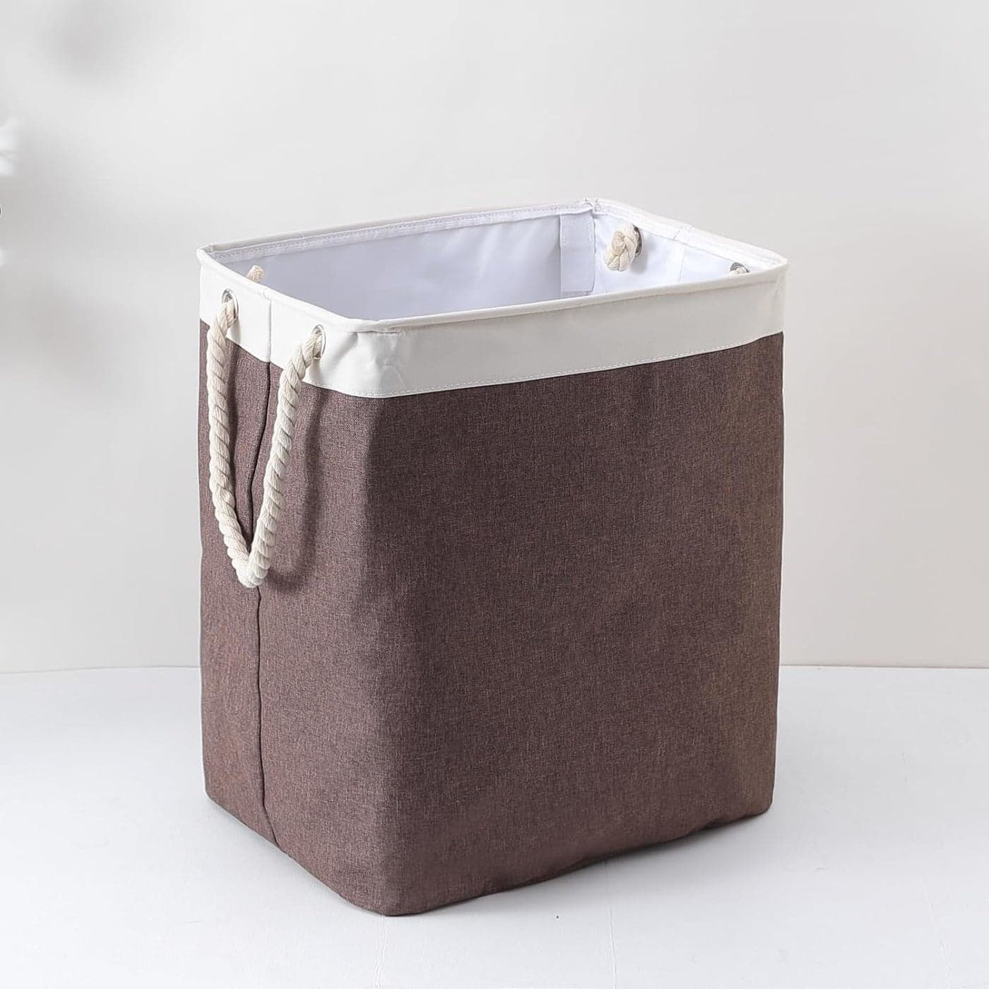 Kuber Industries Laundry Basket For Clothes|Foldable Laundry Hamper|Basket For Toys, Dirty clothes, Storage "45 LTR" (Brown)