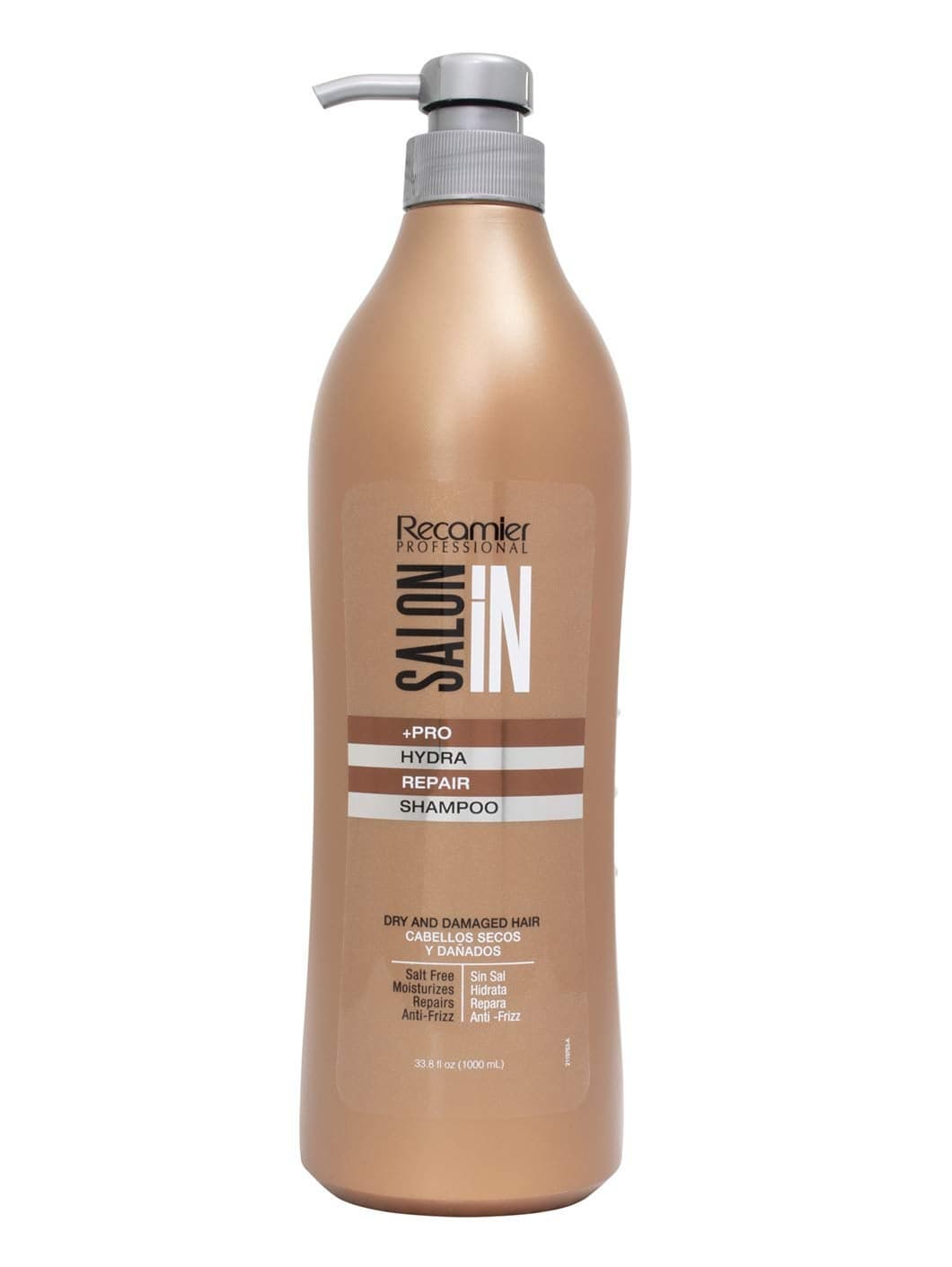 Recamier Professional Salon In Pro Hydra Repair Hair Shampoo 338 Shampoo Reparador Hidratante Cabello Seco y Maltratado