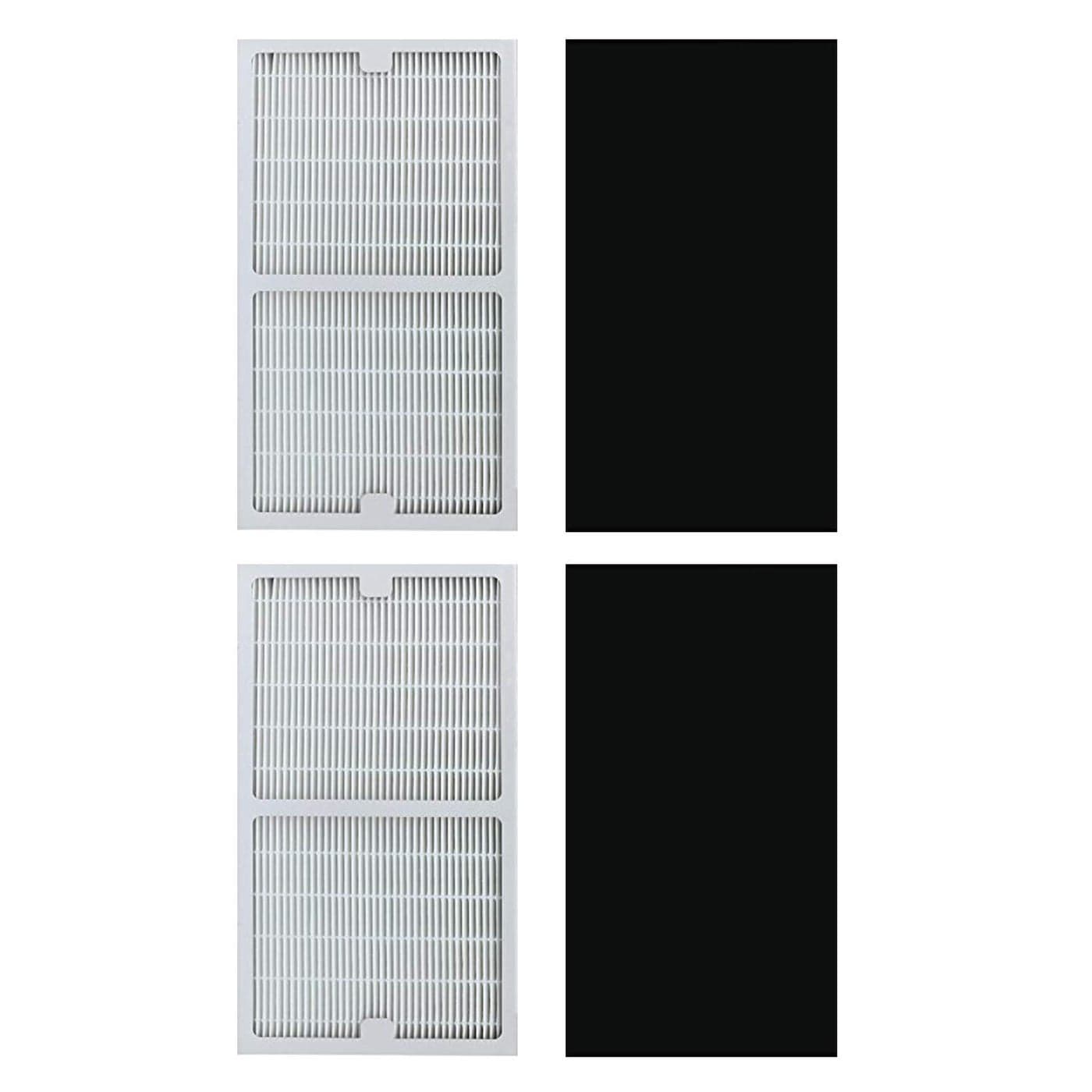 Replacement Idylis Air Purifier Filters C 2 Pack Hepa Carbon Filter Set for Idylis Air Purifiers IAP10280 IAP10200 Part IAFH100C IAFH100C