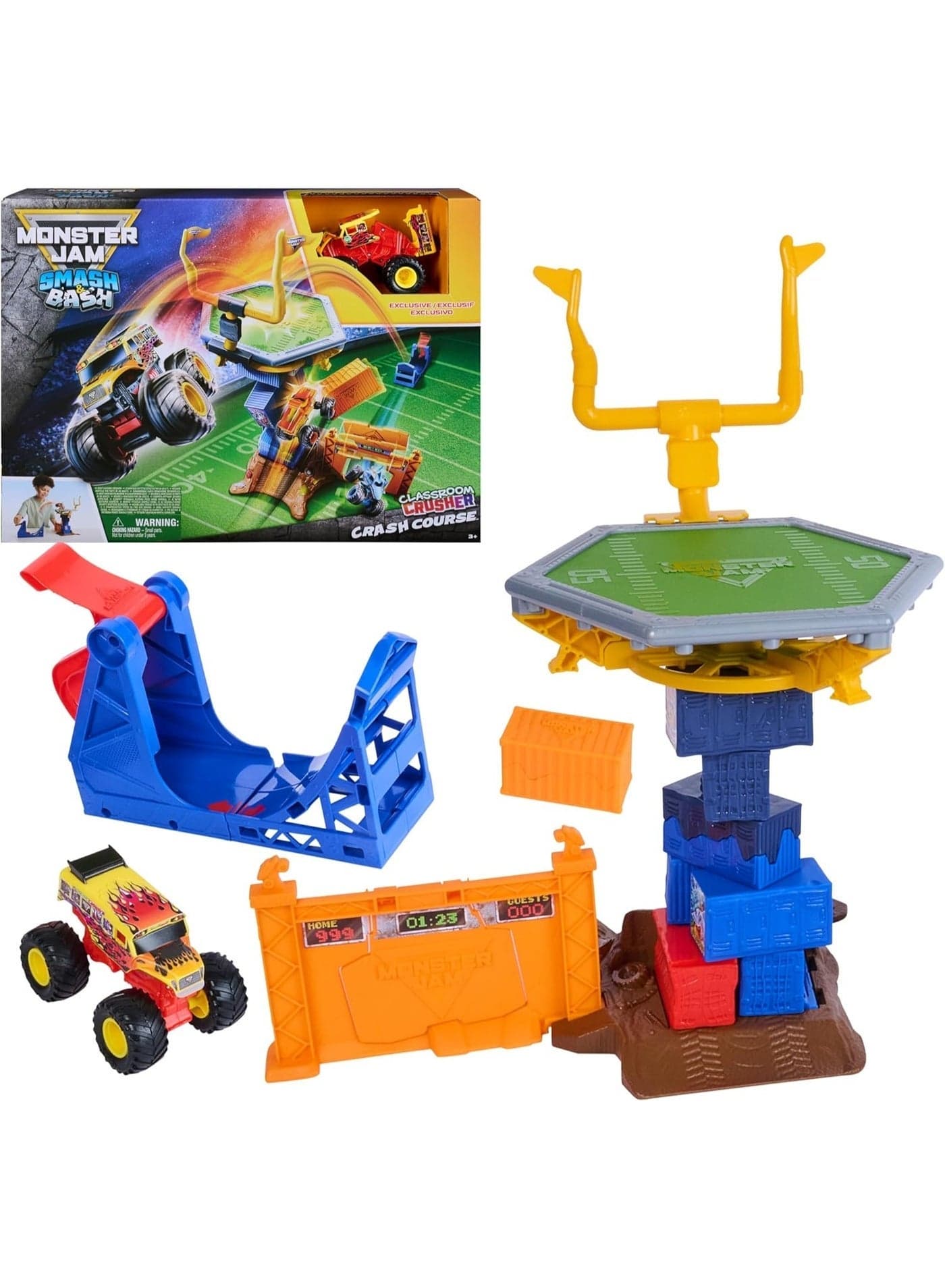 Monster Jam S&B Crash Course Playset 6074638