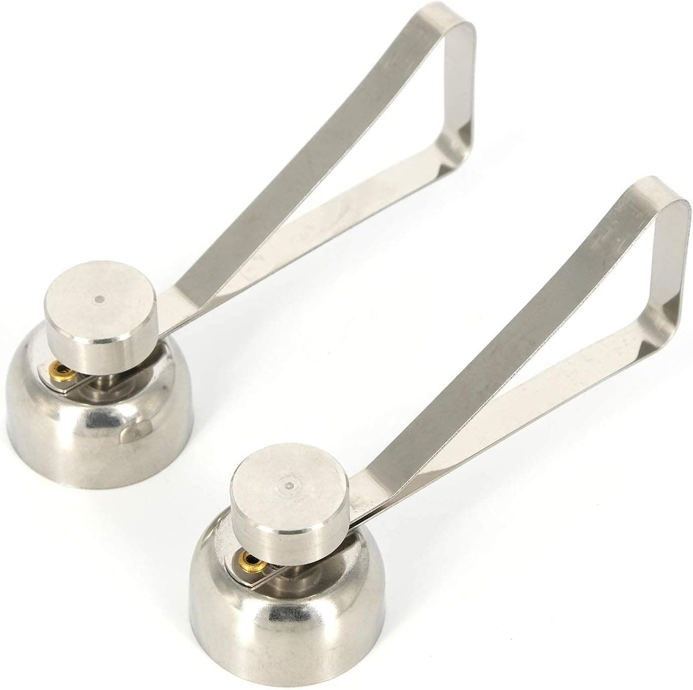 Delzon Shell Opener Egg Opener Stainless Steel Egg Shell Cutter Separator Cracker for Raw Or Soft Hard Boiled Kitchen Gadgets Pack of 2