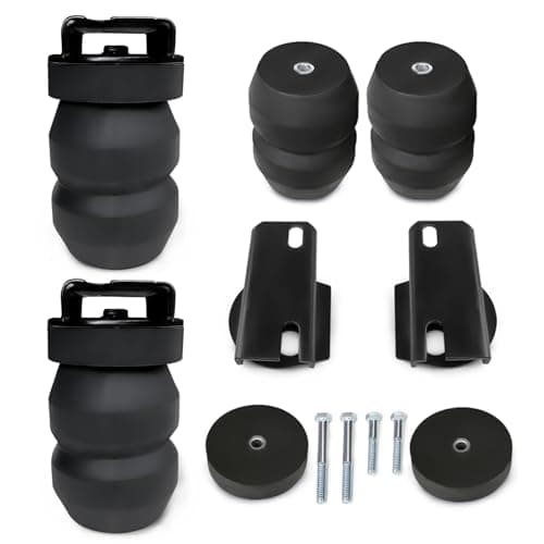 MILLISEC Rear Rubber Helper Suspension Springs Kits Compatible with 2002-2013 Dodge Ram 1500 2WD 4WD and Dodge Ram 2500 2WD 4WD, OEM Number DR2500CA