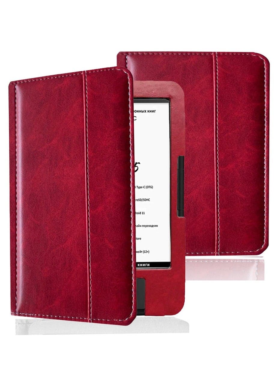Case Compatible with Onyx Boox Vasco da Gama 1/2/3/4/5 e-Book Protective Leather Business Hand Full Cover, Can Automatically Aleep and Wake up