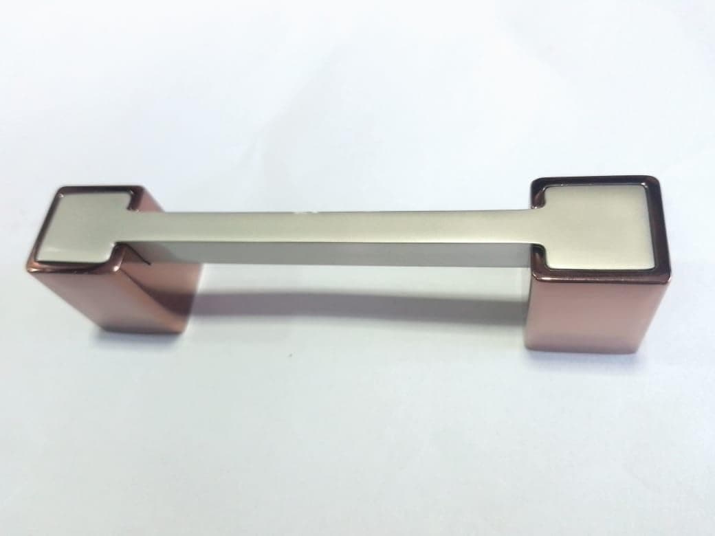 Implemental Bosney L4 Rose Gold Cabinet Door Handle for Office Drawer Cupboard Kitchen Wardrobe Doors Pull HandlesSet of 1 10 Inch 256 MM