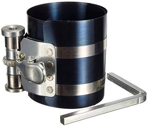 GIZMO 4 inch Band Ratchet Installer Tool Car Engine Piston Rings Compressor 4-175mm Motorcycle Engine Parts Piston Ring Kit 4-175mm mm Single Sided Rachet Wrench