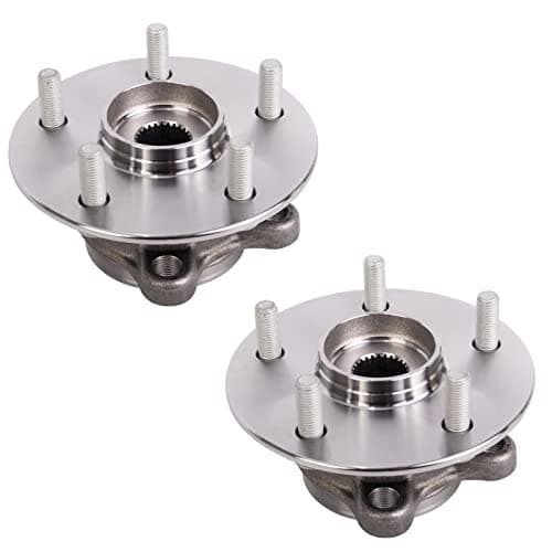 TRQ 2 Piece Front Wheel Bearing & Hub Assembly Set Compatible with 2019-2022 Lexus UX200 2019-2023 UX250h 2018-2022 Toyota C-HR