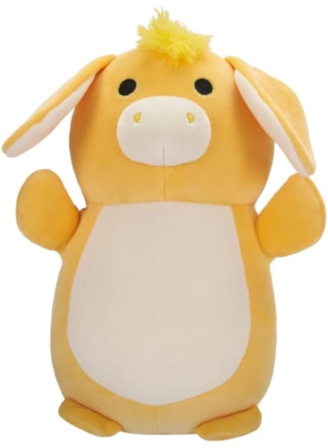 Squishmallows Gavyn the Yellow Donkey 10-Inch HugMee Super Soft Plush Toy