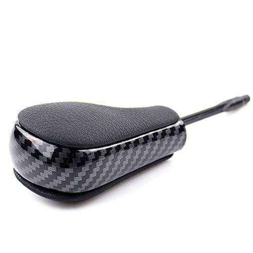 Kakulkomen Gear Shift Knob Carbon Fiber Shift Lever Automatic for BMW E36 19971999 E38 E39 E46 Z4 Z3 E53 X5 X3 E60 Carbon