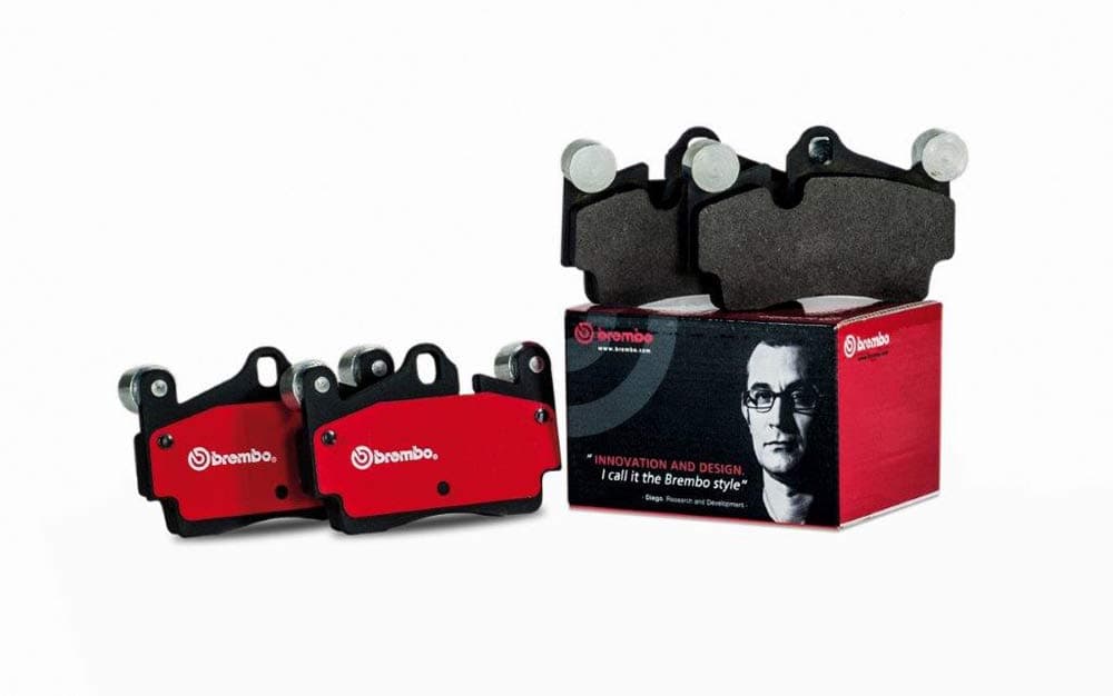 Brembo P44023N Premium Ceramic Front Disc Brake Pad Set LAND ROVER OE LR064181