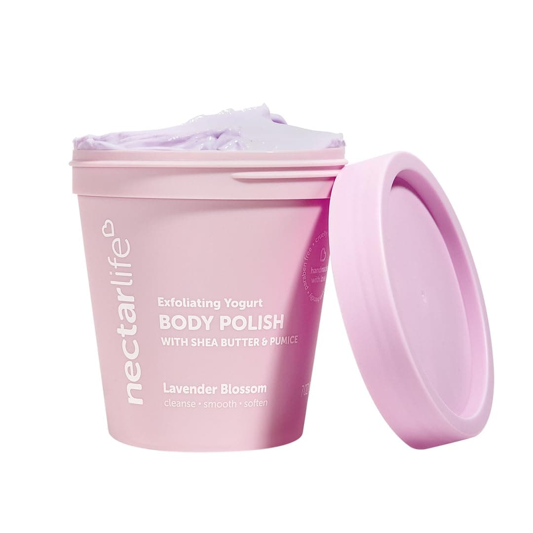 Nectar Life Exfoliating Body Polish with Ground Pumice 5 oz Lavender