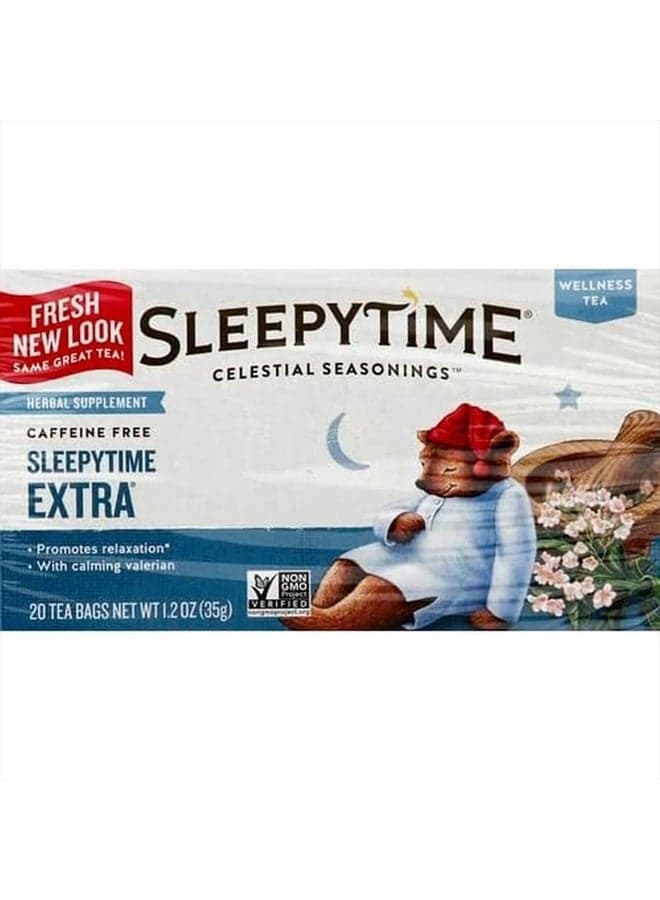 Sleepytime Extra Herbal Tea, Promotes Relaxation, 20 Count