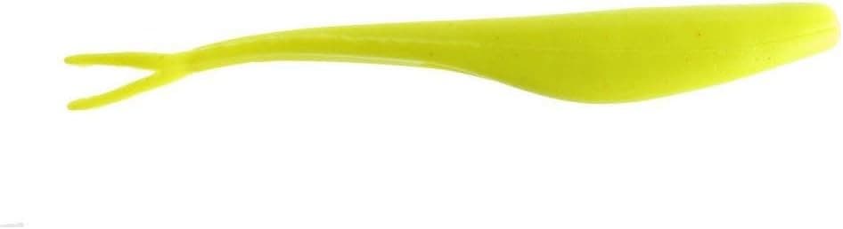 Berkley Gulp Jerk Shad Saltwater Fishing Soft Bait Chartreuse 5in