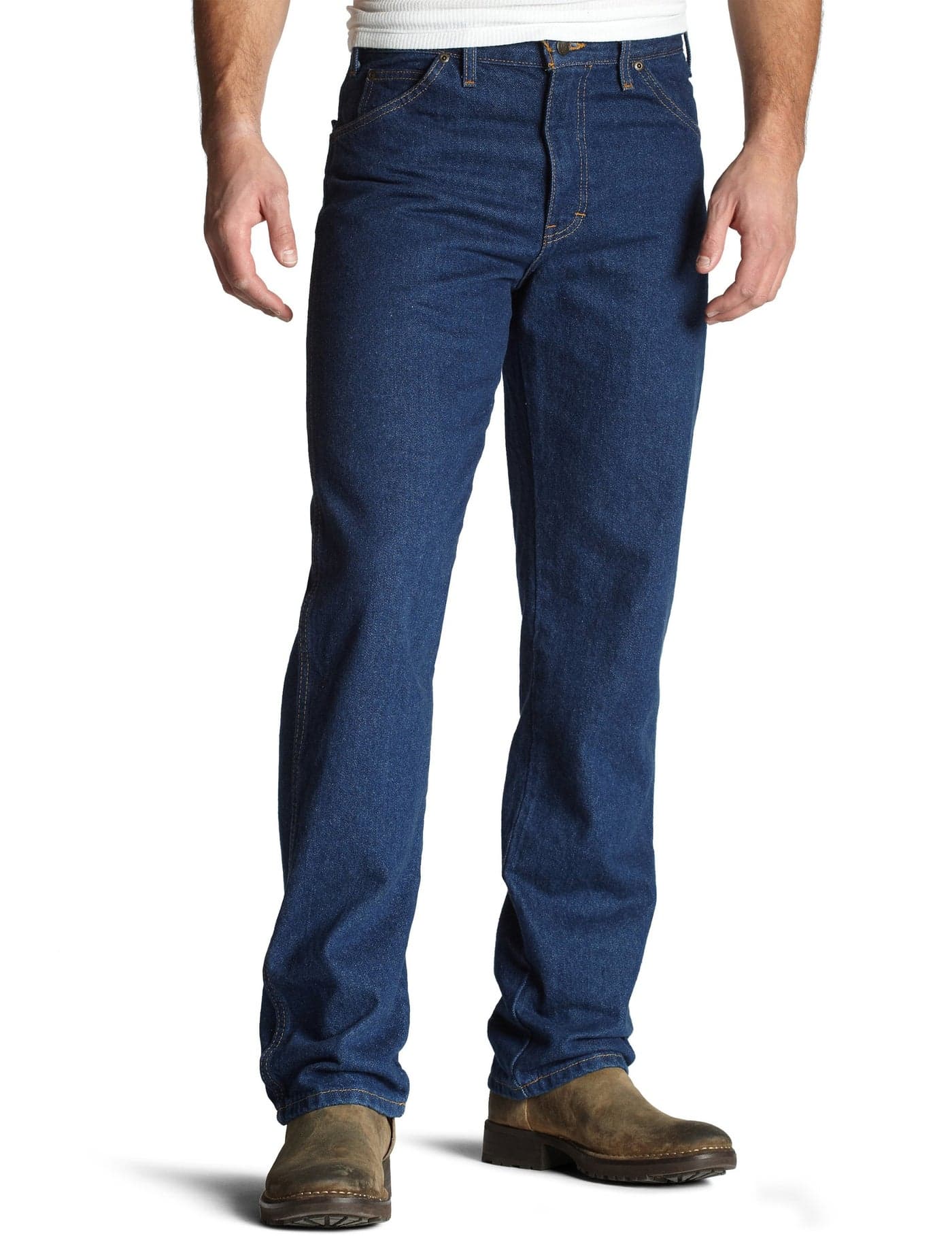 Dickies mens Regular-fit Five-pocket jeans, Indigo Blue, 34W x 34L US