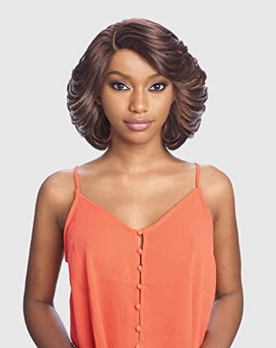 Vanessa Party Lace Synthetic Hair Deep J Part Wig-DJ VESA (SIENNA)