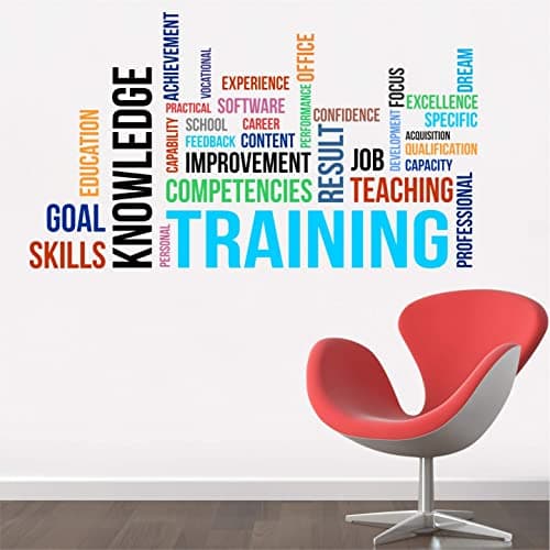Byte Shop 'Office Inspirational Motivation Wall Sticker ' - (Multi Colour, Vinyl - 120cm X 70 cm)