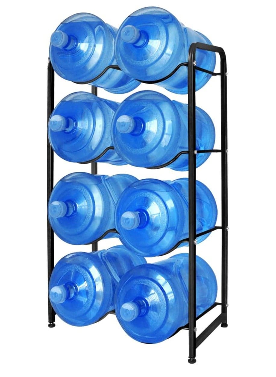 Water Jug Rack, 5 Gallon Water Bottle Holder Heavy Duty Water Jug Stand for Home Office Garage