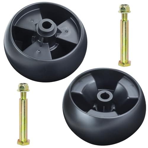 GUSUHAWK 2 Pack 73404155 Deck Wheel Replaces Cub Cadet 73404155 73404155 for Cub Cadet GT1554 LT1042 LTX1046VT LT1050 RZT L54 XT1 LT46 XT1 LT50 ZT1 50 ZT1 54 ZT3 60 Craftsman LT2000 Decks