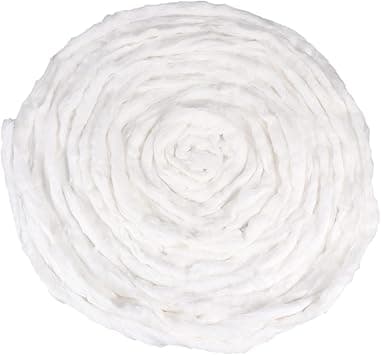 FOMIYES Disposable Cotton Balls and Strips for Makeup Hairdressing Skin Care and Makeup Removal Lightweight and Portable Cotton Pads 200g
