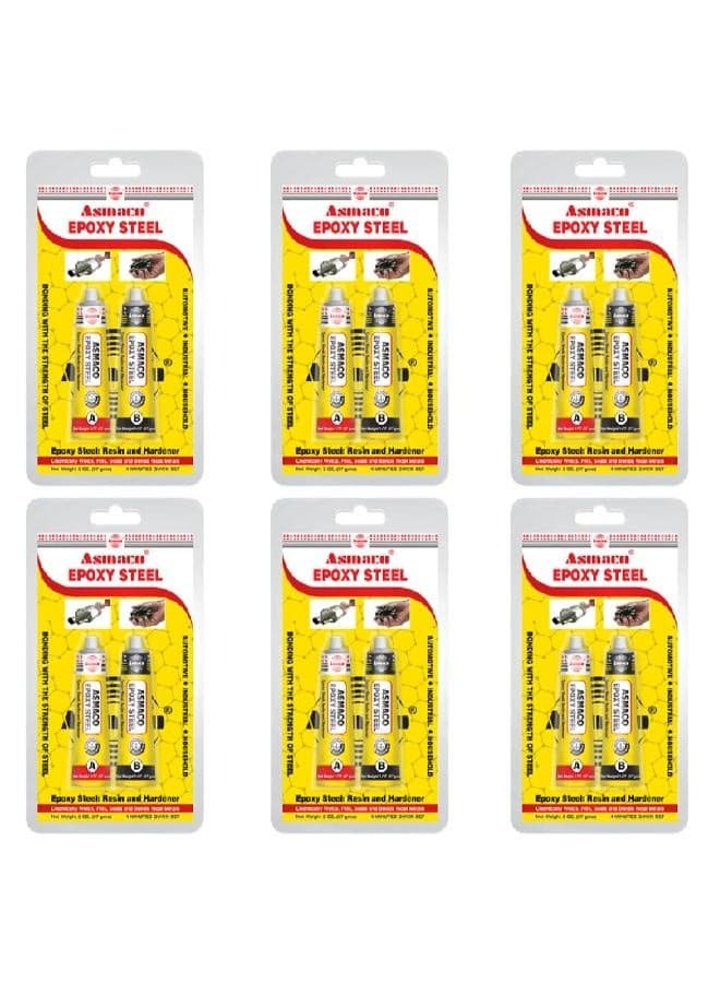 Asmaco Epoxy Steel - 57G - Set of 06