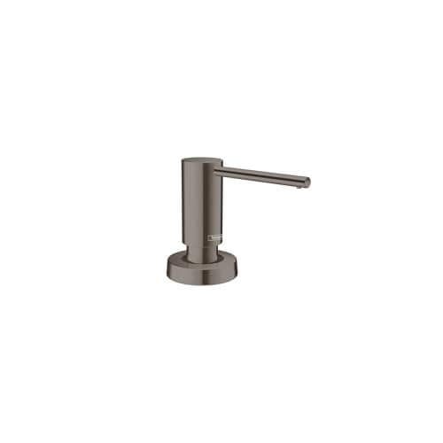 hansgrohe Focus Modern Bath and Kitchen Sink Soap Dispenser in Brushed Black Chrome, 40438341