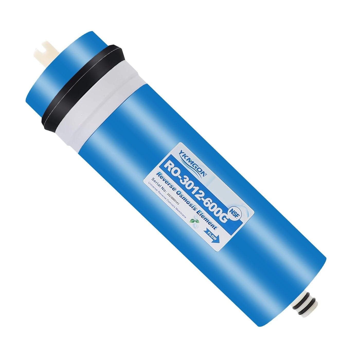 YKMGON 3012600 GPD Universal Reverse Osmosis RO Membrane Element30x12 Replacement Water Filterfor Under Sink Home Drinking RO Water Purifier System