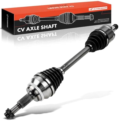 A-Premium CV Axle Shaft Assembly Compatible with Lexus RX350 2010-2015, RX450H 2011 & Toyota Highlander 2011-2016, Venza 2009-2015, 2.7L 3.5L, Front Left Driver Side, Replace# 434200E030