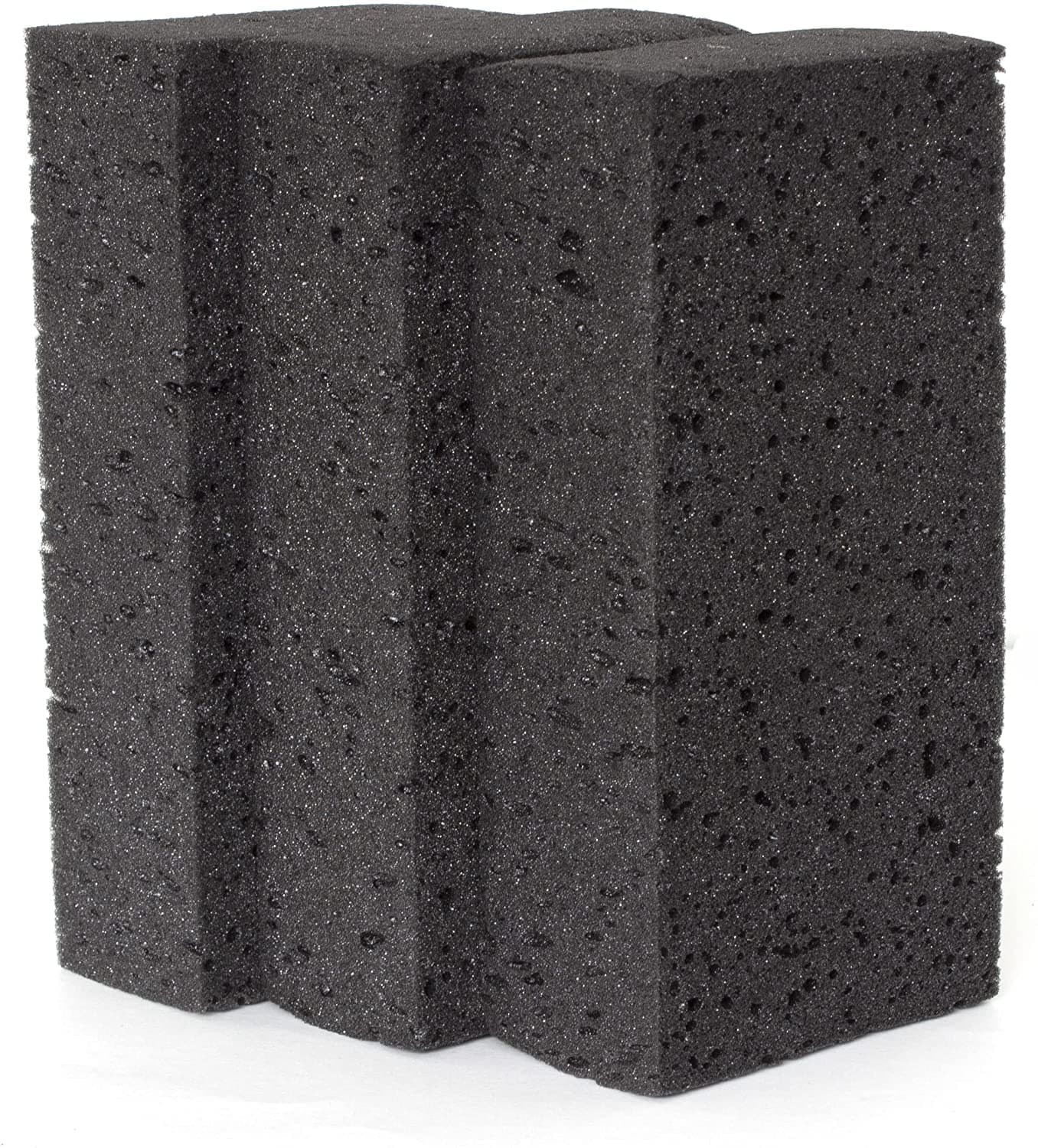 Okleen Big Sponge Made in Europe 3 Pack Black 89x43x24 Inch Extra Large Odorless Commercial Sponge for All Purpose Cleaning