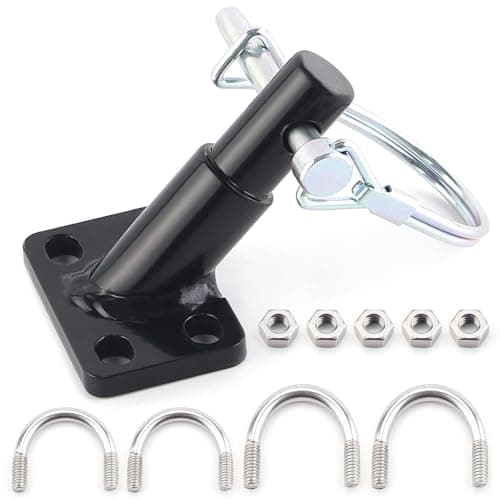 2025 Upgraded Bike Trailer Hitch Coupler Attachment for Schwinn Instep Bike Trailer Parts Bicycle Trailer Adapter for Kids Dog Bike Cargo Trailers Connector Accessories Remolque para Bicicleta