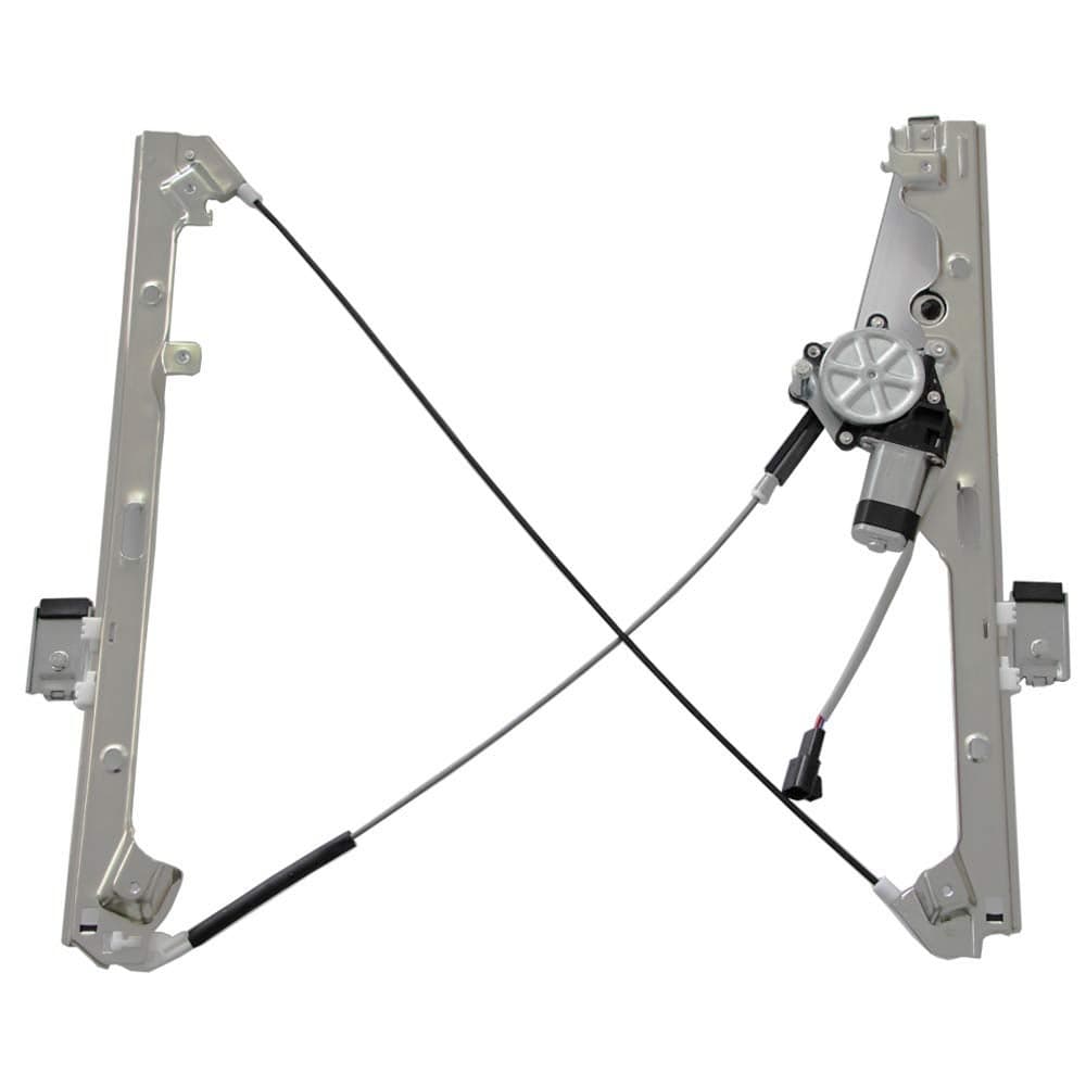Front Left Driver Side Power Window Regulator with Motor Assembly for Chevrolet, GMC, and Cadillac
