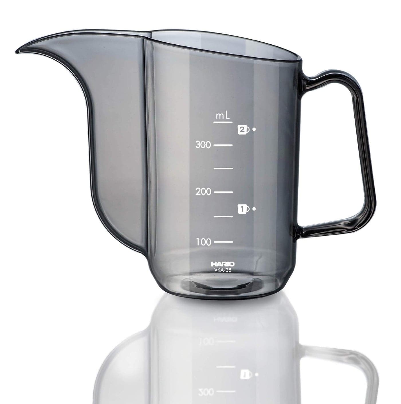 Hario V60 "Air" Drip Kettle, 350ml, Clear Black