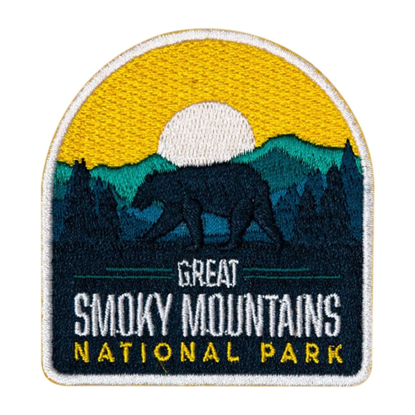 Vagabond Heart Great Smoky Mountains National Park Patch Iron On Patch