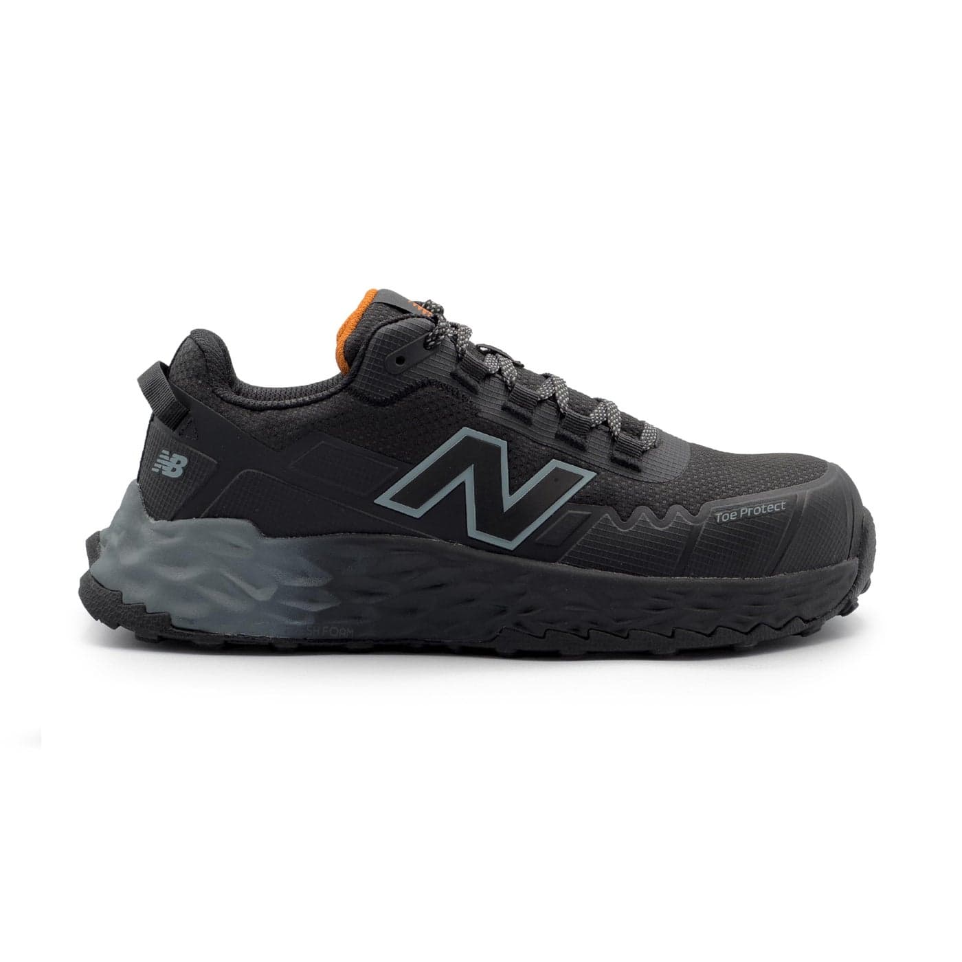New Balance Fresh Foam Cremorne Composite Toe Safety Shoes for Women Non Slip Electrical Hazard Black Low Rise