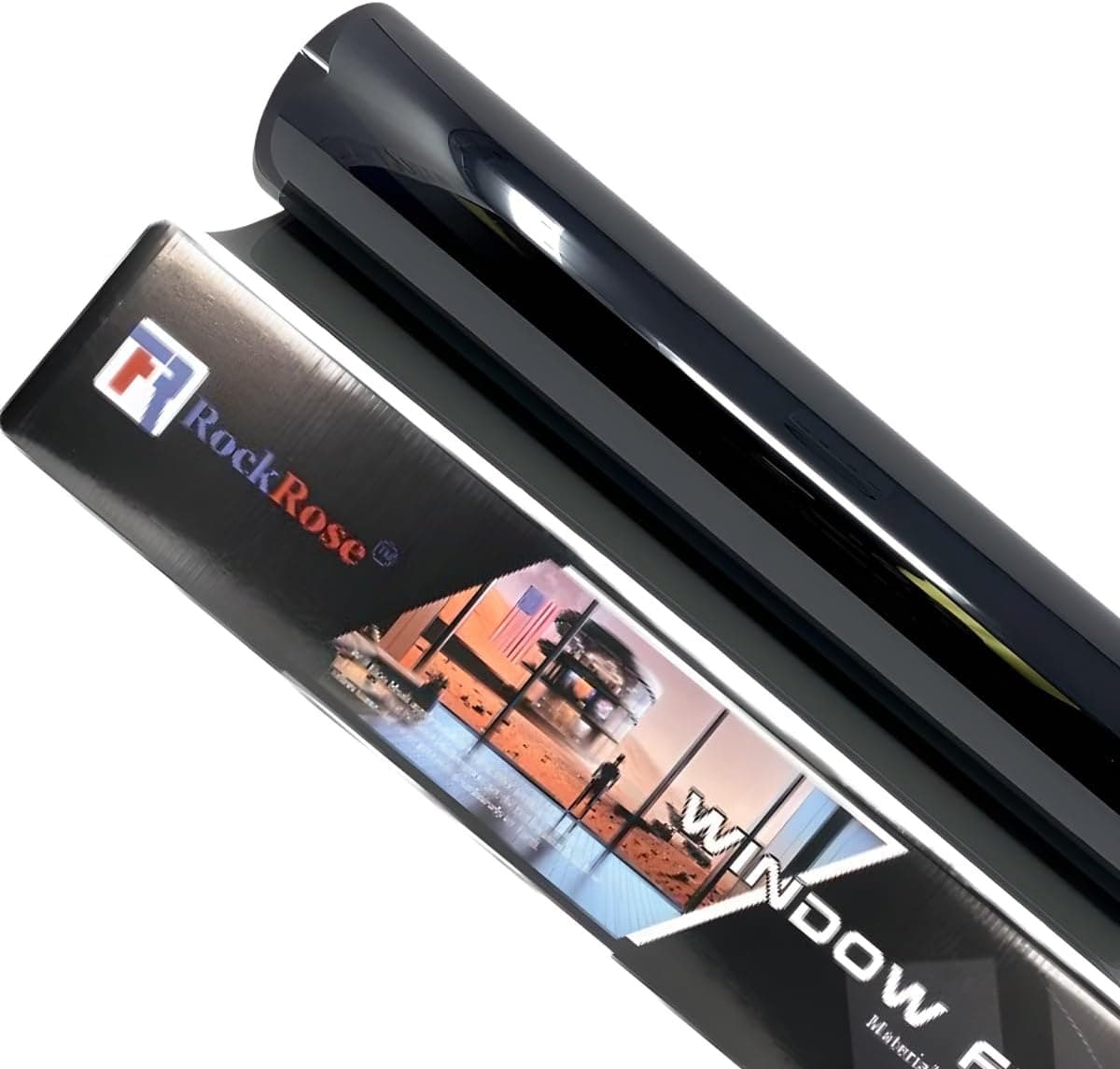 RockRose Charcoal 2PLY Premium Carbon 5% VLT Car Tint 36 in x 25FT